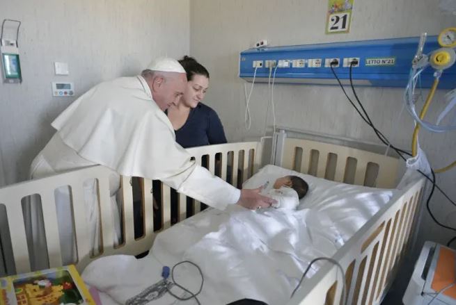Pope Francis: Visiting the sick is a Christian imperative