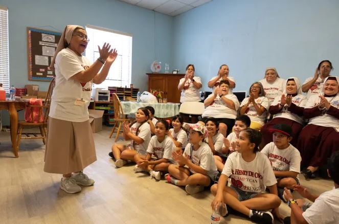 Uvalde students and families seek healing at Catholic Extension summer camp