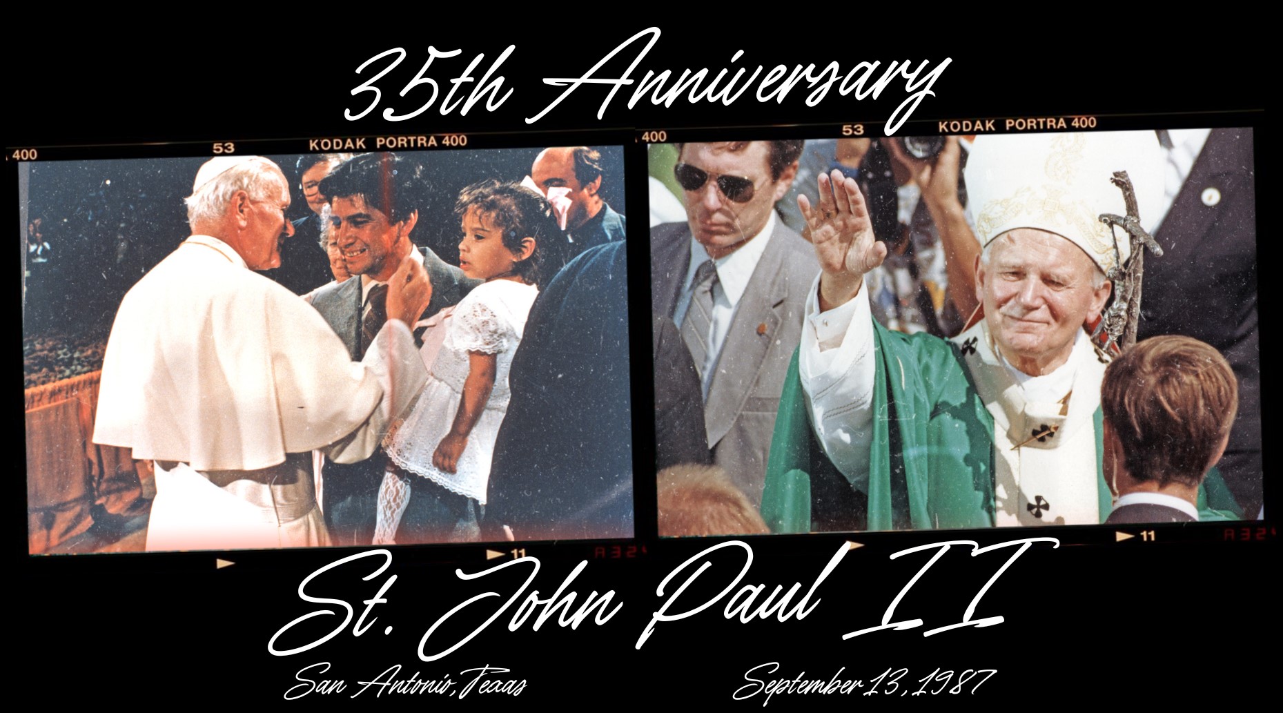 35th Anniversary – St. Paul John Paul II visits San Antonio, TX