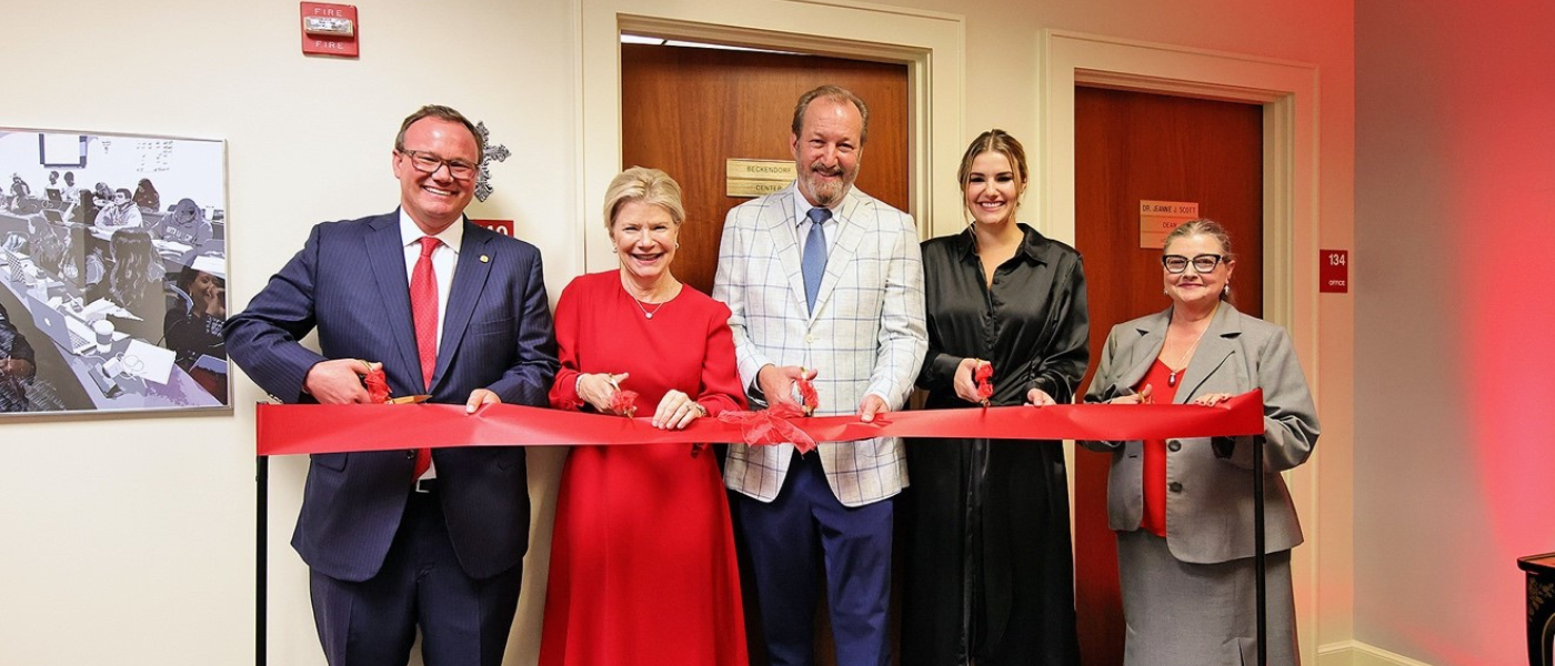 UIW officially dedicates new Center for Entrepreneurship 