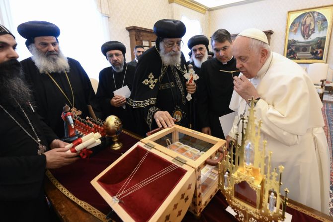 Pope Francis adds Coptic Orthodox martyrs to liturgical book of saints