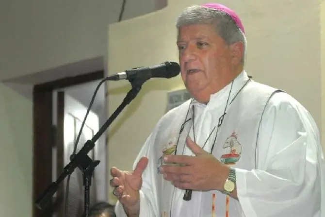 Bishop warns about ‘hard times’ Argentina is going through
