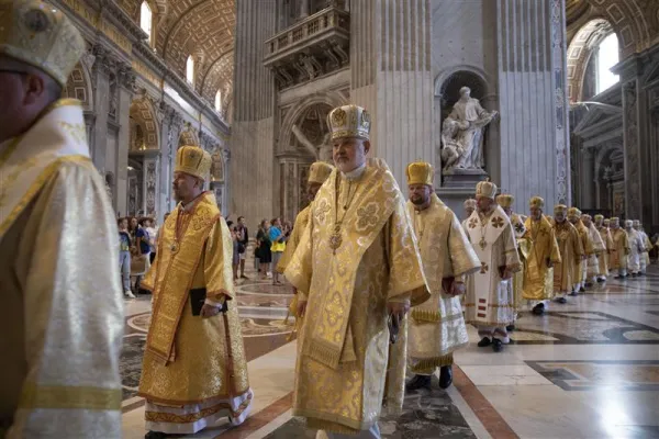 Ukrainian Catholic leader offers Divine Liturgy in St. Peter’s Basilica